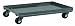 Akro-Mils Rack, Mobile Kit for Rivet Floor Rack, 2-Sided (LVDMOBILE) Gray
