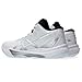 ASICS Men's Sky Elite FlyteFoam Mid Top 3 Volleyball Shoes, 11.5, White/White