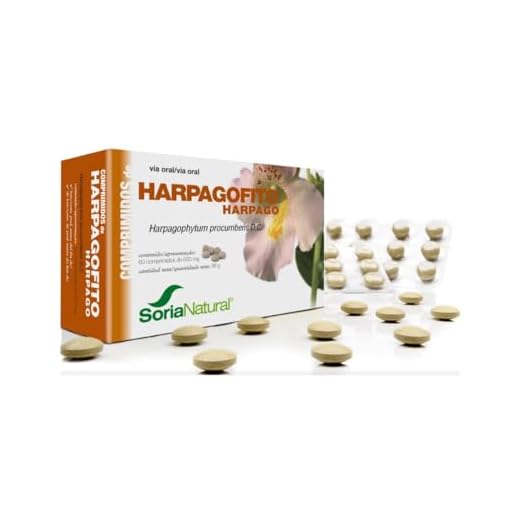 Soria Natural Harpagofito Minerales - 60 Cápsulas