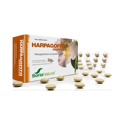 Soria Natural Harpagofito Minerales - 60 Cápsulas