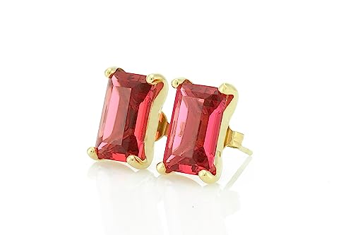 Boucles d'oreilles tourmaline en or : bijoux minimalistes et raffinés