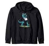 Funny Dino Playing Golf T-Rex Lover - Juego de palos de golf infantiles Sudadera con Capucha