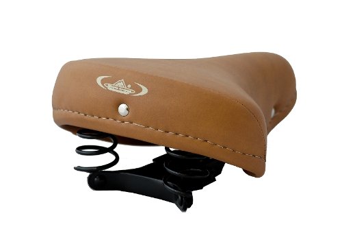 Rouge Selle de vélo de route en carbone et cuir PU, ultralégère