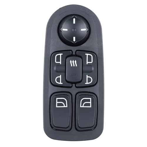 Robinsys [Replacement] Interruptor de Control de Ventana Principal for DAF CF65 CF75 CF85 XF95 for camión 1811131 1693129 1736600 1788603 1811229 1895436 (Switch)