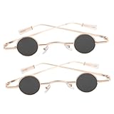 Circular sunglasses:the funny eyeglasses are made of metal and materials, safe, sturdy, can withstand long term to use,sunglasses for outdoor