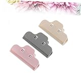 OUNONA 3個 袋 シーラー クリップ シーラー スティック 袋 シール 袋