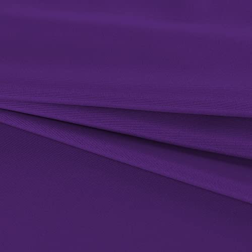 Fitable Square Tablecloth 54X54 Inch Tablecloth Stain And Wrinkle Resistant Washable Polyester Table Cloth, Decorative Fabric Table Cover For Dining Table, Buffet Parties And Camping Purple #TOP5
