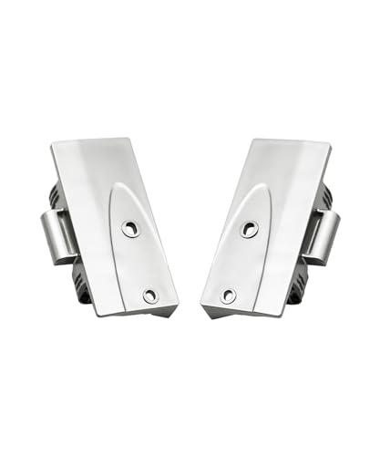 DA67-02057A DA67-02056A Refrigerator Freezer Door Handle Mounting Cap,Left & Right Side Handle End Cap Compatible with Samsung RF263ERS/XAA,RF266AERS/XAA,RFG297AARS/XAA etc