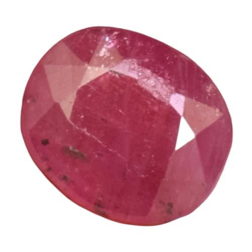 Rubis rouge ovale naturel haut de gamme 13,96mm pour pendentif d'exception