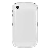 Shantime Coque Souple Compatible avec Blackberry 8520 Curve, Étui Fin Antichoc, Antirayures Flexible avec Bonne Prise en Main(Blanc)