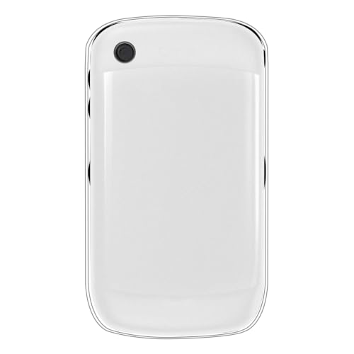 Shantime Soft Case Compatible with BlackBerry 8520 Curve, Slim Shockproof Bumper Protective Back Cover, Anti-Scratch Flexible Shell, Grip-Friendly(White)