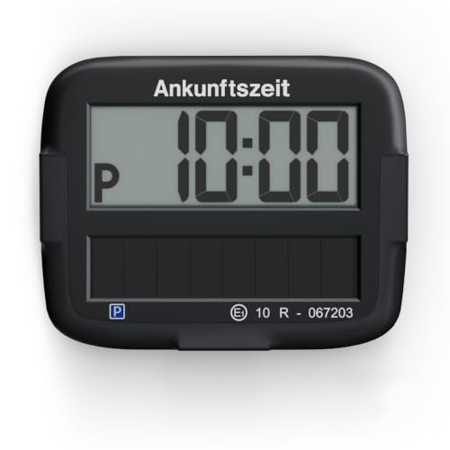 Needit Park Micro Solar I Elektronische Parkscheibe I Solarbetrieben
