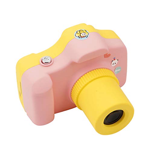 PANNOVO YT001 Mini 1.5 Inch Screen Children Kids Digital Camera with 8GB Cards(Pink) - Thumbnail 4
