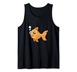 Peces de colores kawaii Camiseta sin Mangas