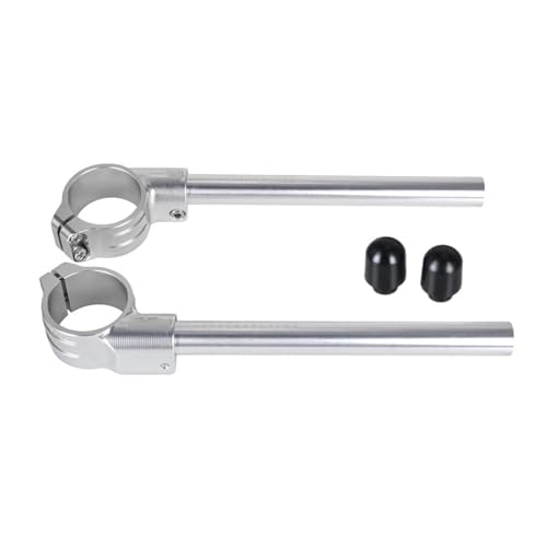 Fourche clip-ons guidon de rechange pour moto Daytona 675r tubes argentés 0°