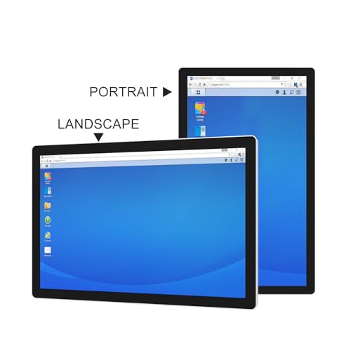 Image of GreenTouch 23.8 Inch Multi PCAP Touch Screen Monitor LCD Display 1920 * 1080 HD - 16:9 Ratio - HDMI /VGA /DVI Input