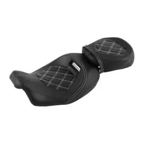 Asiento trasero de moto con espuma de alta densidad para Road Glide