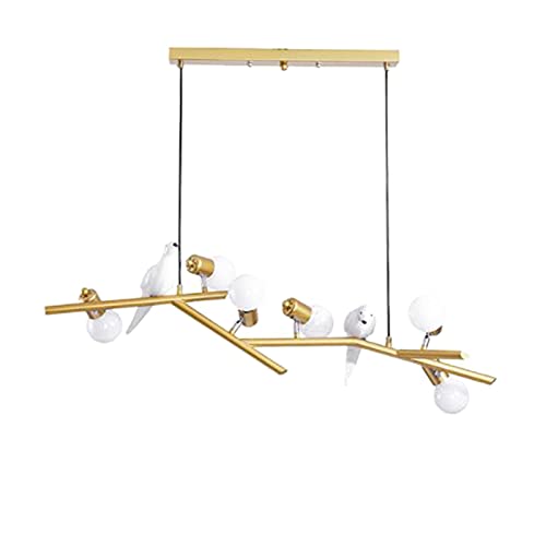 Lampe de Salle à Manger E27 CLSDRZC Ajustable et Créative pour Grand Comptoir de Bar et Salon
