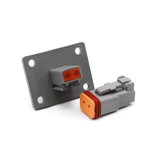 Conector DT de 3 vías macho y hembra en pack de 10 conectores 3P 7