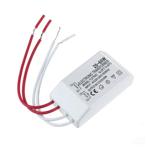 AC 220V to 12V 20-60W Halogen Light LED Driver Power Electronic Suitable for Lamps Home Outdoor Tools