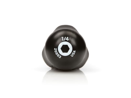 Image of TEKTON 1 /4 Inch High-Torque Black Oxide Blade Nut Driver | 26863 | Made in USA