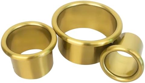 QUEESALN Salon Hair Styling Station Dryer Curling Iron Appliance Hot Iron Tools Tube and Comb Accessories Holder Tube Package Salon Station Organizer Holder Iron Tube (Golden)