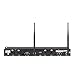 XTUGA RW2080 Wireless in Ear Monitor System 2 Bodypacks, UHF Mono Design Dual Channel IEM System with 40 Frequencies, 300Ft for Band, Stage or Studio, 572MHz-599Mhz