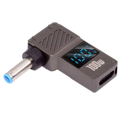 cablecc USB-C Type-C Smart LED Display Input to 100W Output DC 4.5x3.0mm Jack Power 20V 5A PD Charge 65W Adapter for Laptop by cablecc - Used condition - US$6.35