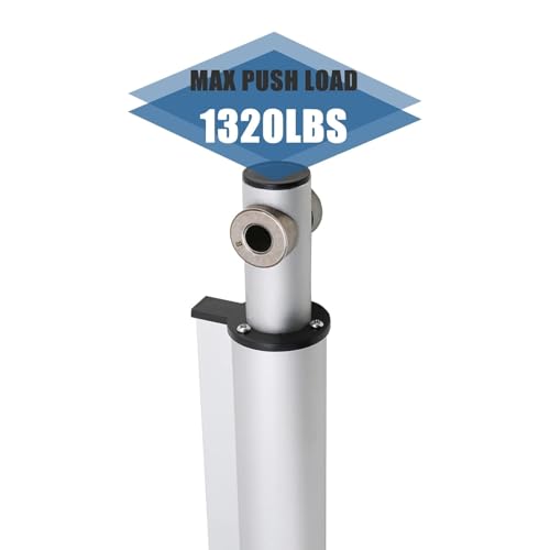 Linearantrieb DC 12V 6000N 200mm Linearmotor Linear Actuator Lineartechnik-Aktuatoren für Medizinische,Automobil, Elektrische Türöffner,Lifting Sofa (4mm/s)