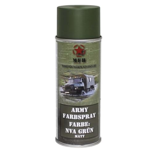 MFH Farbspray Lackspray"Army", matt, 400 ml (NVA Grün)