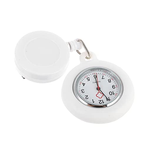 GLSTOY Mesa De Enfermera Bolígrafo Enfermero Retráctil Cuidado Unisexo Reloj De Enfermera Verter Reloj Insignia Segunda Mano Veterinarios Women Mini Mujer Detener Watches Cuarzo