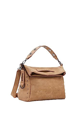Desigual Bolsa mediana Star, marrón, talla única