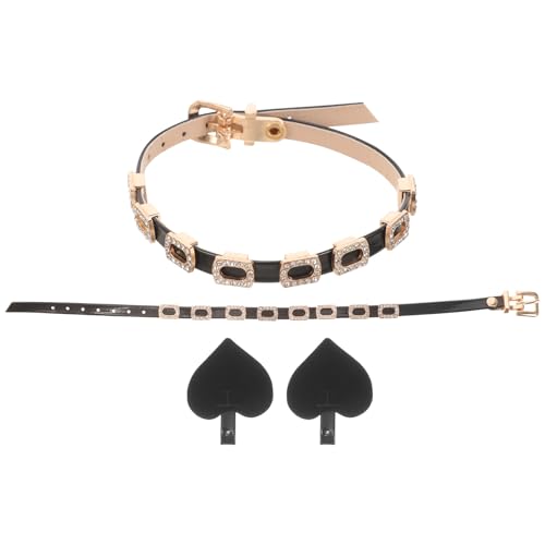 Veemoon Cinturini per Tacchi Alti Anti-allentamento in Pu con Decorazioni Brillanti, Cinturini Regolabili per Tallone da Donna, Accessori Decorativi per Scarpe Tacchi, Comodi e Pratici