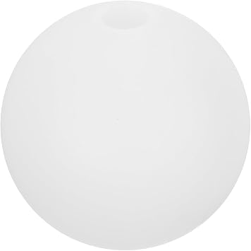 White Round Ball Lamp Shade Plastic G9 12.00X12.00X12.00cm