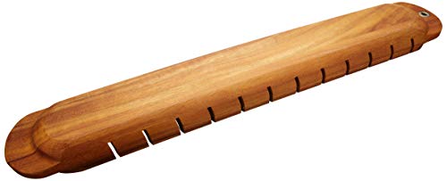 Tabla para pan de madera Acacia 74x4x12 cm rectangular miniatura 2