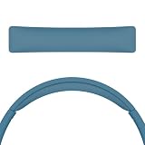 Cuscinetto per archetto in pelle con proteine Geekria compatibile con Sony WH-CH520/CH510/CH500, ricambio per fascia (Blu)