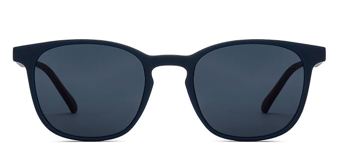 Image of Premium Zero Power Blue Cut With Photochromic Lens | Anti Glare and UV Protection Full Frame Navigator Unisex Spectacles Glasses