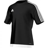 adidas Estro 15 JSY - Camiseta para hombre, color rosa solar/blanco, talla XL