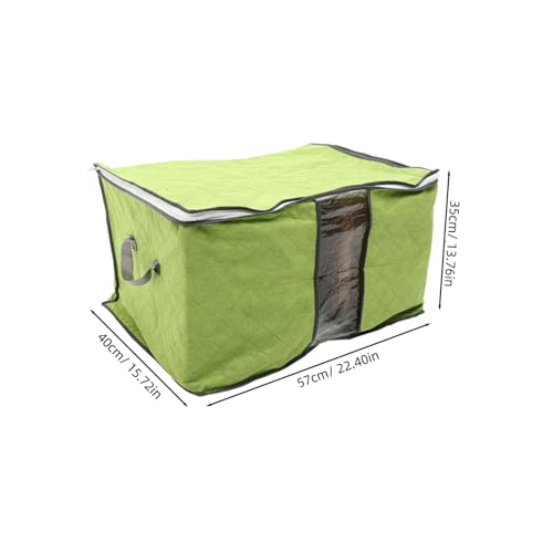 Garneck 4pcs Clothing Storage Bag Blanket Storage Bag Versatile Large Garment for Bedding Organizers2