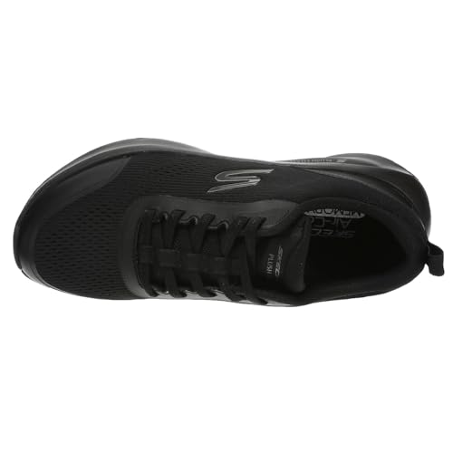 Baskets Skechers Femme en mesh noir idéales pour la marche urbaine - 2