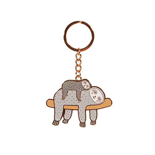 Sass & Belle Sloth Enamel Keyring
