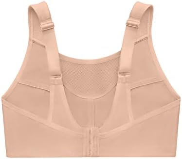 Glamorise Women's Plus-Size No Bounce Full Support Sport Bra, Cafe, 46G — view 5