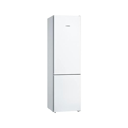 Bosch Hogar KGN39VWEA - Frigorífico Combi, 367 l, Serie 4, Libre Instalación, Blanco, Antihuellas, 203x60cm