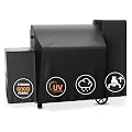 Grisun Grill Cover for Char-Griller Gravity 980 Series - Waterproof, Rip Resistant, UV Resistant Barbecue Cover for 9800, 9804 Charcoal Grill, 600D Heavy Duty Grill Cover