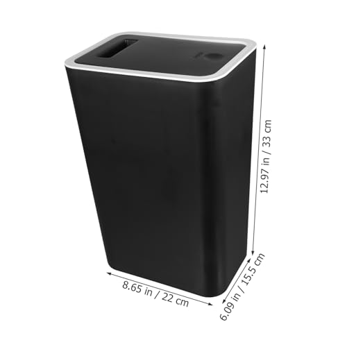 Caneca de basura con tapa ULTECHNOVO para cocina y baño miniatura 2