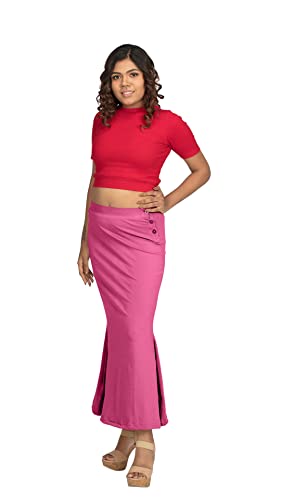 Image of Premium Cotton Saree Shapewear for Women Cotton Fishcut Saree Shapewear, Petticoat, Skirt for Women, Shapers for Womens Sarees