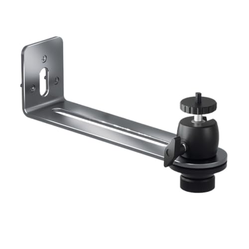 Soporte de proyector para pared resistente hecho de metal con abrazaderas de seguridad