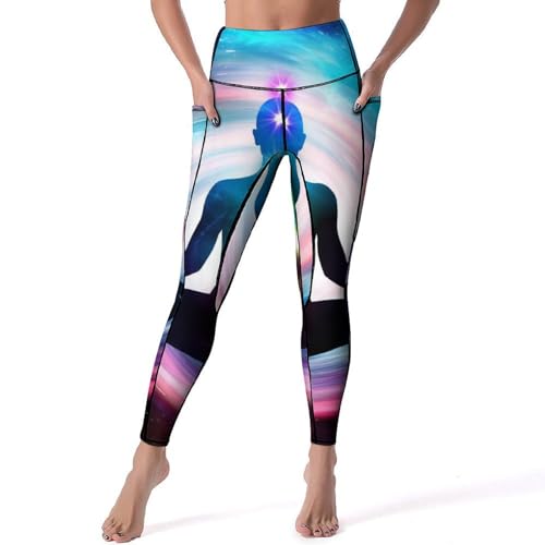Legging de sport yoga femmes à taille haute taille S pour fitness et gym