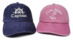 Captain First Mate (Navy Blue & Washed Pink)