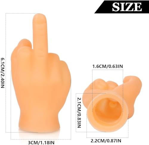 11Pcs Tiny Hands Mittelfinger Puppets Mini Finger Puppets Hands Major Kleine Fingerpuppen Mini Hands Spiel dekors Zubehör Geschenk für Aprilscherz Halloween,Gummi,Puppen-Kasperletheater,Fingerpuppen